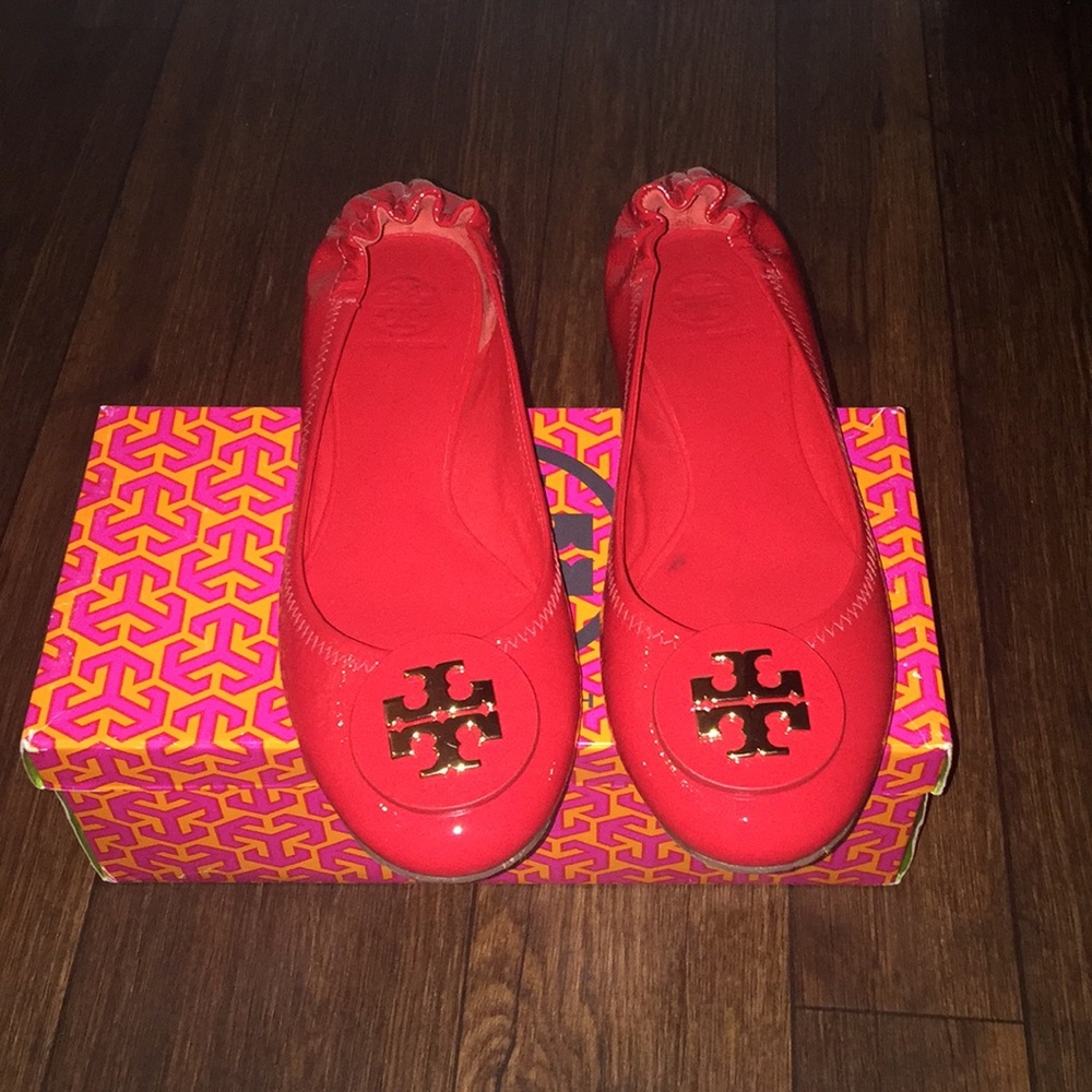Tory Burch Lobster Red
